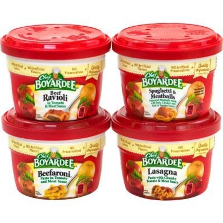 GREEN RABBIT HOLDINGS CHEF BOYARDEE Microwavable Bowls Variety Pack, 7.5 oz, 12 Count 22000759